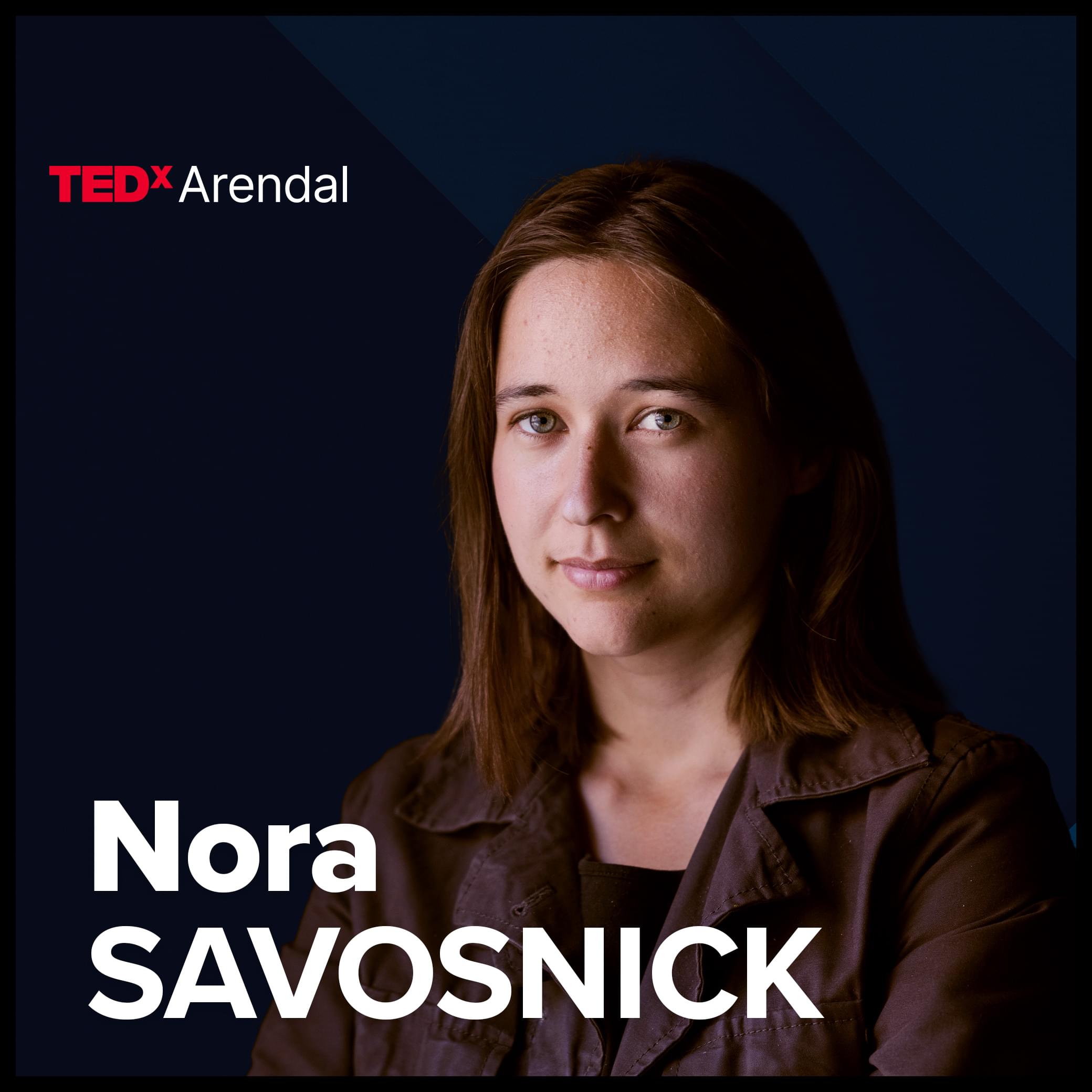 Nora Savosnick presentation card 2023 Nora Savosnick presentation card 2023