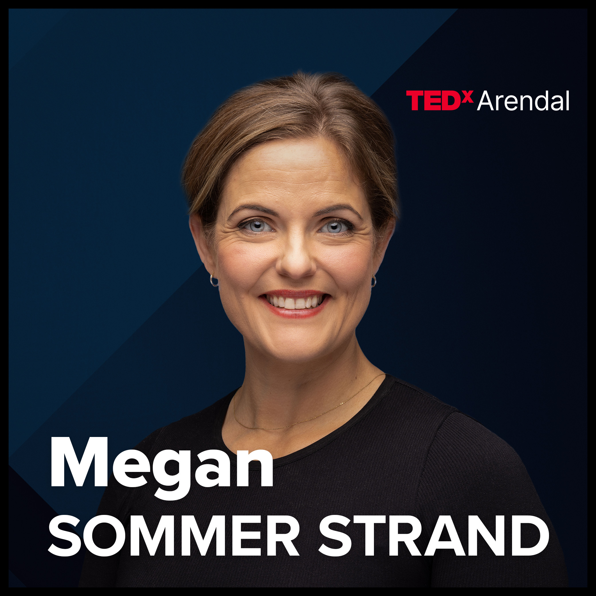 Megan Sommer Strand presentation card 2023 (photo: Mona Hauglid)